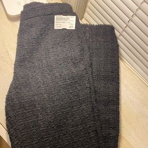 Black dress flare pants